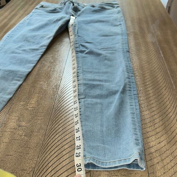 🇺🇸 American Apparel Women's 5 pockets Skinny Faded Jeans 👖 Made in USA 🇺🇸 - Picture 10 of 17